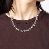 アミ パリス AMI PARIS METAL HEART CHOKER メタル ハート チョーカー UJW982.362 ネックレス レディース アクセサリー シルバー