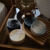 midnight moon stone | 夜半月のアロマストーン《火を使わない香るインテリア》