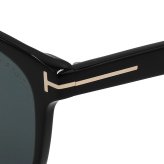 トムフォード TOM FORD サングラス アジアンフィット EYEWEAR アイウェア ウェリントン FT1135-K/S 01A 54 TF1135-K メンズ レディース ユニセックス ブラック+グレー