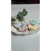 パステルケーキ風プレートクッキー お誕生日 記念日 結婚祝い 出産祝い 退職・送別 卒業・入学祝い 発表会 推し活 お礼・Thank youギフト ウェディング 周年祝い 開店・開業祝い
