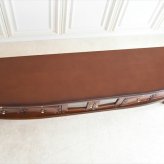 テレビ台 テレビボード 幅180cm アンティーク調 おしゃれ ローボード 大型 完成品 木製 引き出し 脚付き 収納家具 天然木 彫刻 PALMAアンティークブラウン マホガニーのTVボード180 ヨー 新生活
