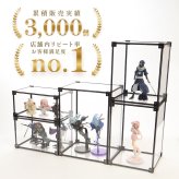 【人気サイズ・組立式】アクリル ディスプレイケース コレクションケース 透明 フィギュア アクスタ ぬいぐるみ スニーカー 推し活 収納