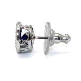 SWAROVSKI スワロフスキー ピアス 5573693 アクセサリー ブルー シルバー レディース