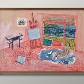 日本製 ラウル デュフィ A3 サイズ ポスター アート おしゃれ 絵画 インテリア 北欧 イラスト マット紙 艶消し アートパネル 額 フレーム デザイン 壁掛け ギフト 新築祝い ディスプレイ  速達 送料無料