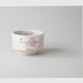 桜半月茶碗 陶器 美濃焼 やきものの里から、暮らしを贈ります。　ギフト 食器 セット テーブルウェア