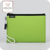 ウィローベイ ポーチ レディース ブランド WILLOWBAY ウィローベイラージブティックポーチ クラッチバッグ LIME