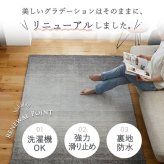 ラグ カーペット リビングマット 室内 おしゃれ 洗える グラデーション 滑り止め付き 洗える玄関マット 洗濯機で洗える マット 小さめ 小さい 滑らない 明るい オシャレ 小さいサイズ ふわふわ 防水 グリーン 緑 ブルー 青 グレー レッド 赤