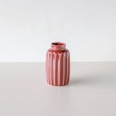 陶器の花瓶 削ぎ ロング S・M・L フラワーベース セン トーツウ｜レッド ブルー パープル｜ おしゃれ かわいい｜北欧 カフェ風 インテリア 一輪挿し 花びん 花器｜ギフト プレゼント 新生活 母の日【TOTU】