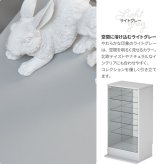 コレクションケース Mサイズ ONLS0416 フィギュアボックス 幅43cm 奥行34cm 高さ81.5cm リビング収納 背面ミラー コレクションケース 推し活 ディスプレイ ケース 角型 推し活 収納 ディスプレイ おしゃれ