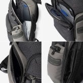 トゥミ TUMI ALPHA BRAVO アルファ ブラボー Navigation Backpack ナヴィゲーション バックパック 0232793D 142479 0232793DGMT 159082 リュックサック メンズ バッグ ブラック 防水加工 ラップトップ収納 PCポケット 収納力 大容量 通勤 ビジネス