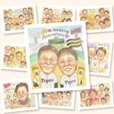 似顔絵 ルビー婚式 贈り物 プレゼント 手描き 名入れ ギフト ルビー婚式 記念日 結婚記念日 お祝い 結婚40周年 夫婦 お父さん 両親 ご夫婦 家族 下書き確認 名入れ 修正無料 サプライズ 喜ばれる 似てる 実績多数 記念 40周年 感謝 思い出 感謝の品 ホワイトデー 喜寿祝い ウェディングギフト 贈答品 お祝いの品 快気祝い 感激 大量注文 色紙 初任給
