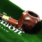 パイプ ピーターソン フィッシュテール アラン 3085 Peterson パイプ本体 喫煙具 スムース ブラウン おしゃれ ニッケルリング アイルランド 高級 かっこいい タバコ メンズ ギフト プレゼント