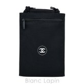 【ノベルティ】 シャネル CHANEL パスポートホルダー #ブラック