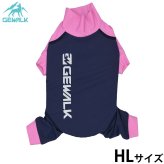 ジウォーク GEWALK 光電子ロンパース 犬服 HL ネイビー
