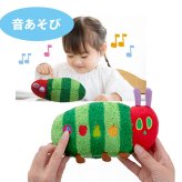 はらぺこあおむし おといろいろ | 1歳半～ 布製 おもちゃ オモチャ 玩具 トイ ベビーカー 音が出る 音が鳴る 音楽 リトミック  お出かけ おでかけ