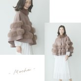 ケープ コート ファー カシミヤ ブレンド ウール 一枚仕立て レディース ブランド Filomo カシミヤ混 ダブルフェイス ポンチョ ジャケット 冬 アウター 秋 大きいサイズ 卒業式 入学式 母 ギフト プレゼント 7F (02000296r)