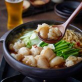 博多 鉄板焼天神ホルモン 丸腸 もつ鍋セット 九州しょうゆ味 2セット 牛ホルモン 鍋セット 冷凍 鍋料理 マルチョウ もつ鍋
