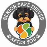 カーサイン 高齢者マーク SENIOR SAFE DRIVER ヨープー ステッカー シール 直径13cm 肉球 日本製 車