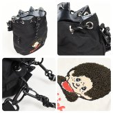 2way 巾着ショルダーバッグ モンチッチ  ショルダーバッグ 軽量 しわナイロン ナイロン レディース キャラ キャラクター モンチッチ雑貨 モンチッチアイテム 巾着 ショルダー おしゃれ かわいい 子供 大人 女子高校生 レトロ 女子中学生 ママ 斜めがけ 肩掛け 旅行 マチ広
