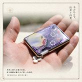 ミンティアケース『句』名入れ 職人 手作り ハンドメイド 送料無料 伝統工芸 立体樹脂 金彩 桜 和モダン 和柄 和風 和雑貨 和小物 ギフト プレゼント フリスク