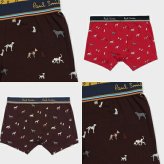 【無料ラッピング】 ポールスミス Paul Smith ボクサーパンツ Dogs ボクサー 正規品 新品 ギフト プレゼント 人気 おすすめ 誕生日 記念日 クリスマス  送料無料 psm522793