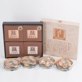 寄島 漁港の釜飯２種詰め合わせ〔かきめし(200g)×2個・いかめし(210g)×2個〕 まからずやストアー 岡山県