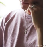 ハワイアンジュエリー ネックレス シルバー ネックレス 刻印 無料 誕生石入れ可 2枚のプレート スクロール 定番プレート シンプル シルバー925 ギフトラッピング可能 チェーン 長さ選べる プレゼント ハロウィン 【品番：CG-SP2526】
