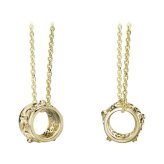 ゴールド ネックレス ハワイアンジュエリー ネックレス イエローゴールド バレル 樽 ハイビスカス 透かし模様 14K K14イエローゴールド 14k カットあずきチェーン太0.9mm ギフトラッピング可能 彼女 妻 女性 レディース プレゼント ハロウィン 【品番：CG-GP106-CH123】