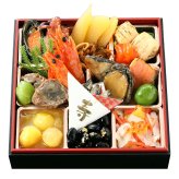 滋賀 鮎家 おせち 一段重 2人前 18品目 御節料理 お正月 和風おせち 冷凍 縁起物 正月料理【沖縄県・離島 配送不可】
