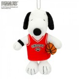 スヌーピー ぬいぐるみ マスコット バスケ 吉徳 SNOOPY キャラクター グッズ スポーツ ユニフォーム 人形 雑貨 ギフト プレゼント お祝い