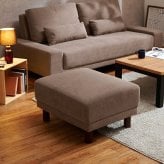 スツール オットマン 幅78 × 奥行63 高さ42cm 4色 広々座面 スツール フロアチェア 足置き ウレタンフォーム入り 天然木脚 脚取り外し可能 ロータイプ ロースタイル ふんわり生地 イス 腰掛け 台座 モダン サイド おしゃれ オフィス 椅子