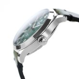 チュチマ グランド フリーガー 自動巻き 腕時計 ブランド メンズ 革ベルト TUTIMA 6105-29 アナログ グリーン