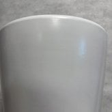 植木鉢 おしゃれ 大型 陶器 13号 受け皿付き セット KONTON コントン WYモダン マット釉 白 ホワイト L 直径40cm 底穴あり 室内 観葉植物 丸型 ラウンド シンプル 北欧 和モダン インテリア リビング 玄関 半磁器 セラミック 焼き物 大きい フロアポット WY-PR1W13P