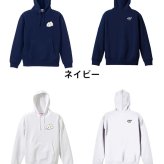 テニス パーカー プルオーバー メンズ レディース ジュニア 練習着 裏パイル おもしろ 名入れ スウェット おしゃれ キッズ 大きいサイズ 文字入れ無料 「テニスボール in おにぎり」 アートワークスコウベ 【送料無料】