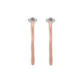 スカーゲン SKAGEN Moderne Stak アクセサリー ピアス ローズゴールドトーン レディース SKJ1874791