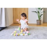 ピープル ピープル 純国産お米のおもちゃシリーズ お米のどうぶつつみき いろどり [26-0272-028] ０２５４６５ ベビーギフト ベビー用品 赤ちゃんおもちゃ 米、ポリプロピレン、エラストマー 日本製 内祝い 出産内祝い 結婚内祝い 快気祝い 新築祝い お
