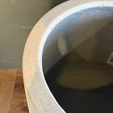鉢カバー おしゃれ 大型 17号 13号 L M サイズ 植木鉢 KONTON コントン パボ トール 丸型 縦長 背が高い ファイバーストーン 軽量 室内 屋内 高級 北欧 モダン ナチュラル 観葉植物用 シンボルツリー サボテン 多肉植物 特大 玄関 プランター 底穴なし ラテルストーン