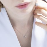 【無料ラッピング】  カナルヨンドシー Canal 4℃ ネックレス シルバー ネックレス キュービックジルコニア レディース ブランド 正規品 新品 ギフト プレゼント 人気 おすすめ 誕生日 記念日 クリスマス 送料無料
