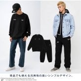 Reebok リーボック スウェット 上下 セット セットアップ メンズ レディース 裏起毛 あったか 保温 ゆったり 秋冬 スポーツウェア 部屋着 ルームウェア ストリート カジュアル ワンポイントロゴ 韓国風 黒 白 ブランド スポーティ 2026fw karlas別注