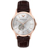 エンポリオアルマーニ EMPORIO ARMANI 腕時計 メンズ 自動巻き レザー AR60098【2026 新作】