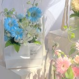 【new】 クリアバッグ付きミニアレンジメント 【 生花商品 】生花アレンジメント フラワーギフト アレンジメントフラワー アレンジメント