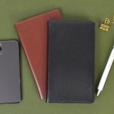 ジャストリフィルサイズシステム手帳 聖書サイズ B6 6穴 シンプル 無地 2027年 キーワード ダイアリー リング手帳 2026年12月始まり 男性 おしゃれ 合皮 スケジュール帳 レイメイ藤井 月間 マンスリー 月曜始まり 六曜 祝日 小さめ リフィル ノート ビジネス 仕事 黒 茶色