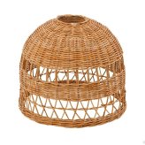 照明 ライト ペンダント ランプシェード ラタン 籐 レイヤーデザイン 1灯 口金E26 60W LED対応 約 W 45 × D H 35 cm 器具 天井 アジアンランプ シーリ