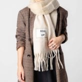 【正規品】 バーブ トゥ ドゥ VERB TO DO SCARF マフラー S-SCARF スカーフ レディース ストライプ 大判 フリンジ ファッション小物