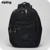 キプリング リュック レディース ブランド Kipling ソウル S バックパック リュックサック スクールバッグ  KI3789-K59 Signature Emb