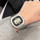 直輸入レアモデル カシオ メンズ レディース 腕時計 収納ケース付き チープカシオ チプカシ デジタル ステンレス シルバー おしゃれ シンプル 防水 軽量 ビジネス 中学生 高校生 プレゼント ギフト CASIO 時計 成人 卒業 入学