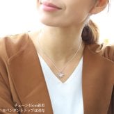 ネックレス チェーンのみ 4面カットあずきチェーン 太さ1.6mm シルバー925 長さ 選べる ネックレス チェーン ハワイアンジュエリー SCH14 メンズ レディース 誕生日 プレゼント ハロウィン 【品番：SCL50-4C】