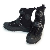 コンバース CONVERSE スニーカー 厚底 メンズ レディース ハイカット シャークソール ST Z SHIN-HI ブラック/ブラック ALL STAR SHARKSOLE ST Z SHIN-HI