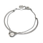 SWAROVSKI スワロフスキー ブレスレット 5683447 M バングル Sublima アクセサリー シルバー レディース