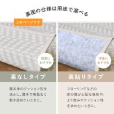 夏ラグ 夏用カーペット 水拭きできる 洗える い草風カーペット パスラッシュ 江戸間 8帖 8畳 PP ビニール風 上敷き ラグ ござ 畳の保護